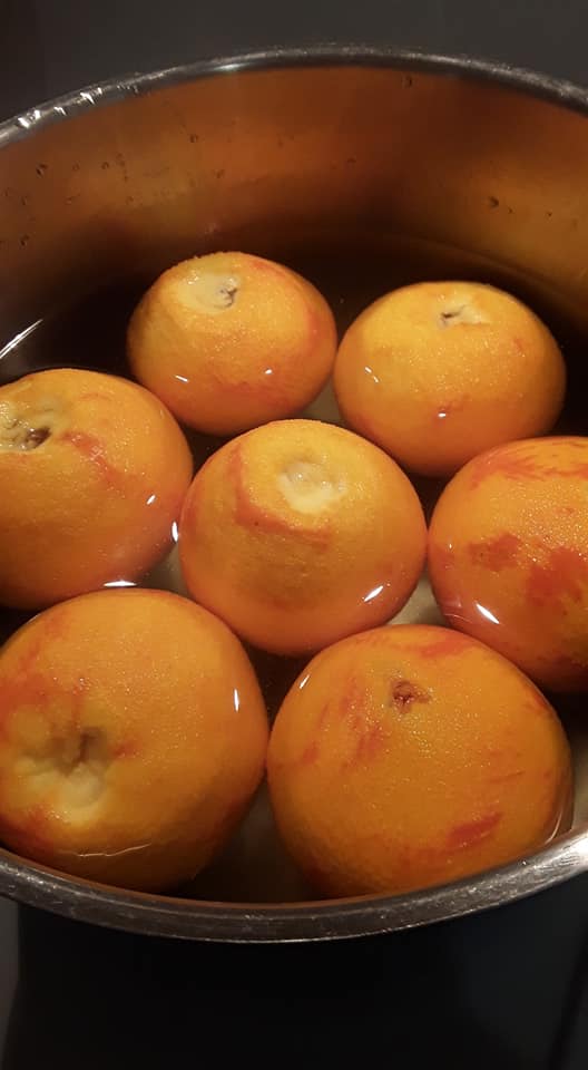 Πορτοκάλι γλυκό του κουταλιού δεύτερη συνταγή 2