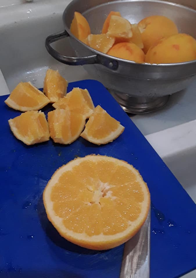 Πορτοκάλι γλυκό του κουταλιού δεύτερη συνταγή 3