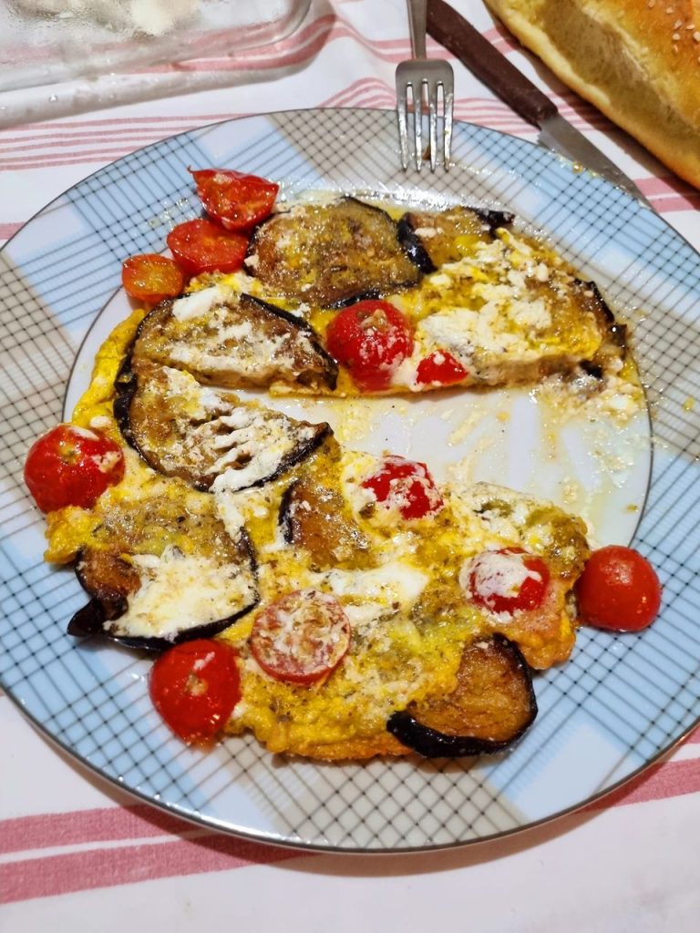 omeleta melitzanes 4